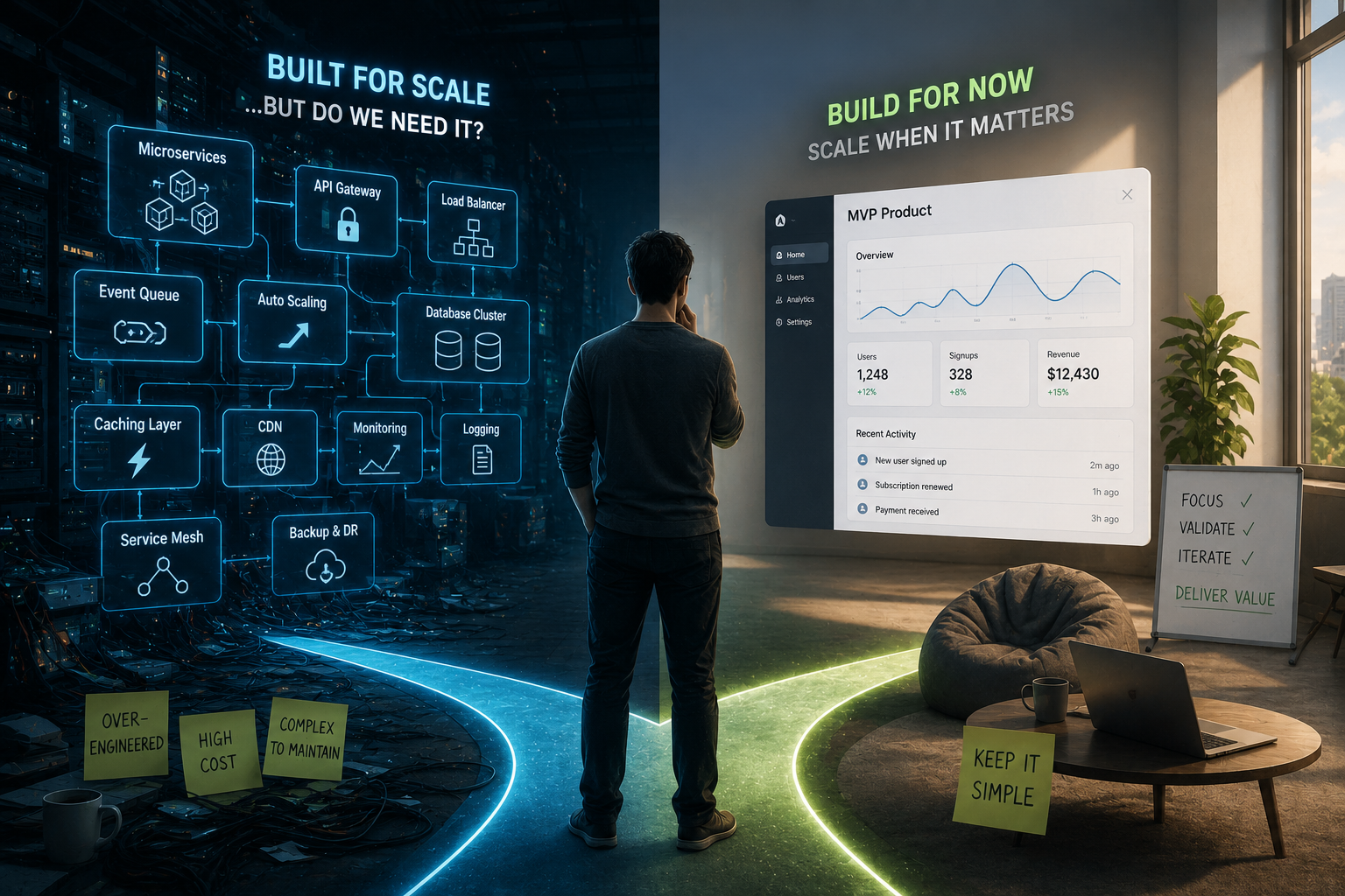 Building for Scale Before You Need It: Smart or Wasteful?
