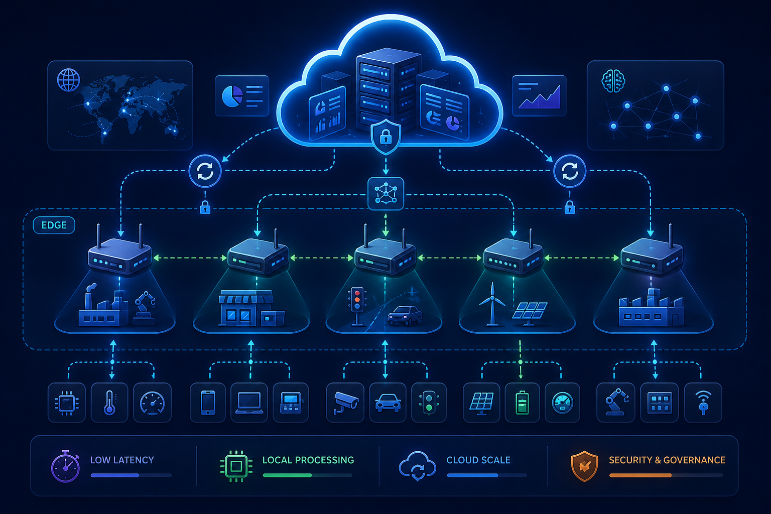 Hybrid Edge and Cloud Architecture: What Runs Where and Why