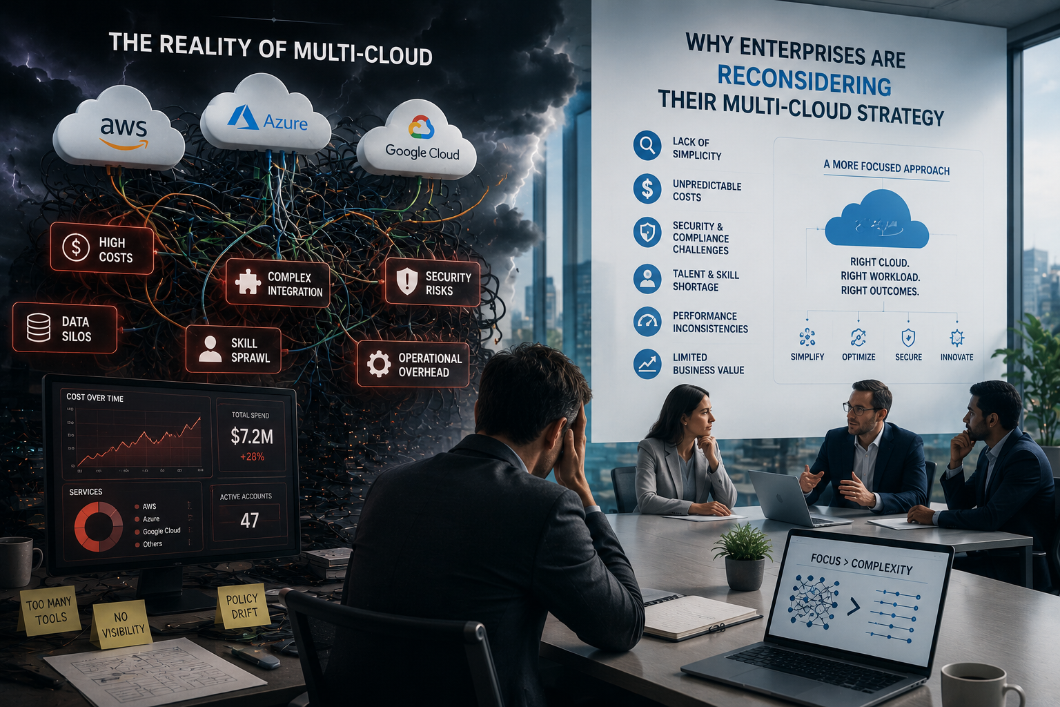 Why Some Enterprises Are Reconsidering Their Multi-Cloud Strategy