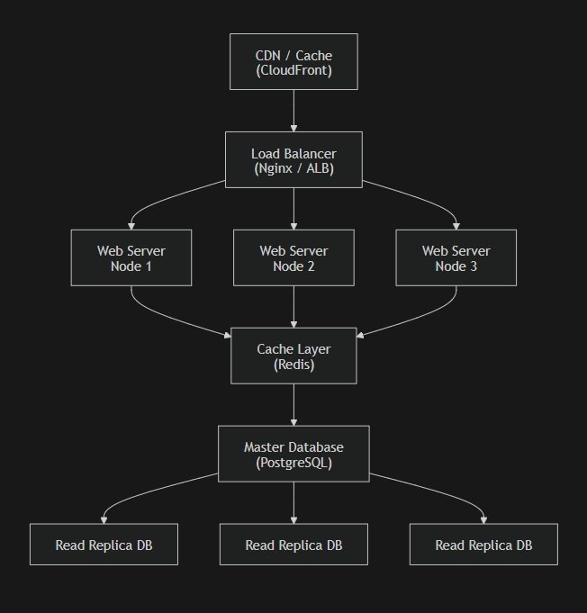 Scaled client-server architecture